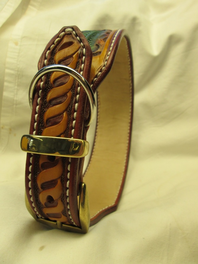 leather,dog collars,acrossleather pet accessories,new castle delaware